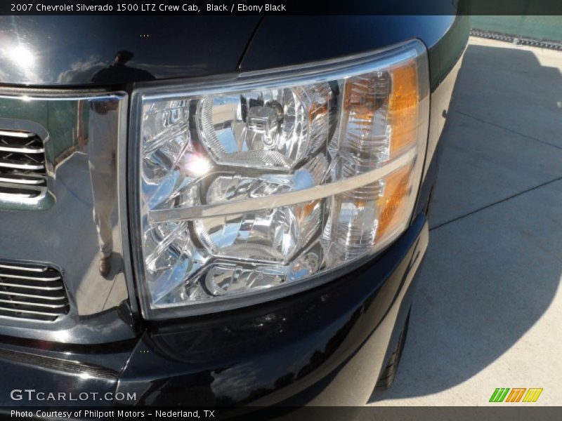 Black / Ebony Black 2007 Chevrolet Silverado 1500 LTZ Crew Cab