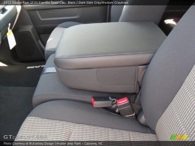 Black / Dark Slate Gray/Medium Graystone 2012 Dodge Ram 1500 Express Quad Cab