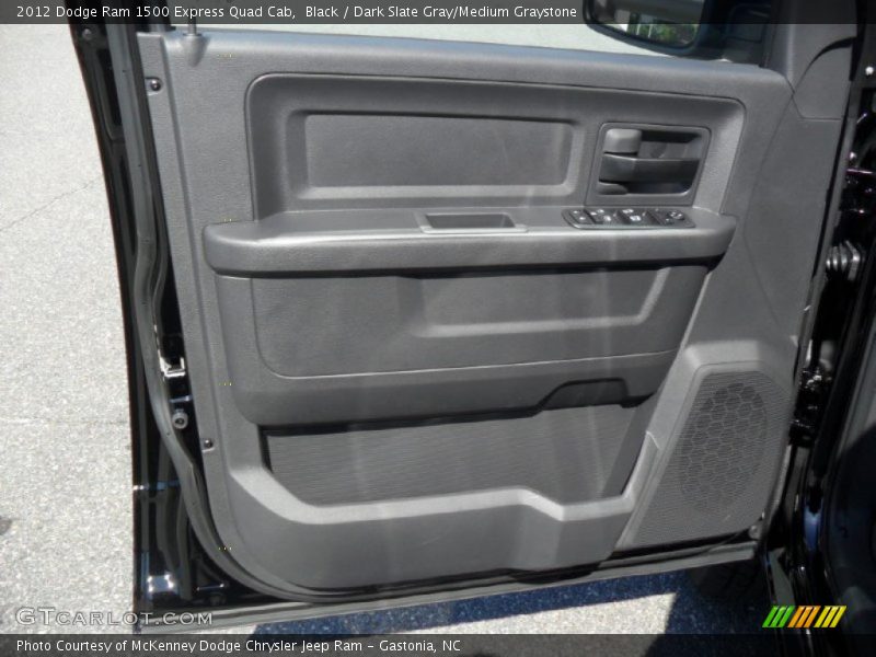 Black / Dark Slate Gray/Medium Graystone 2012 Dodge Ram 1500 Express Quad Cab