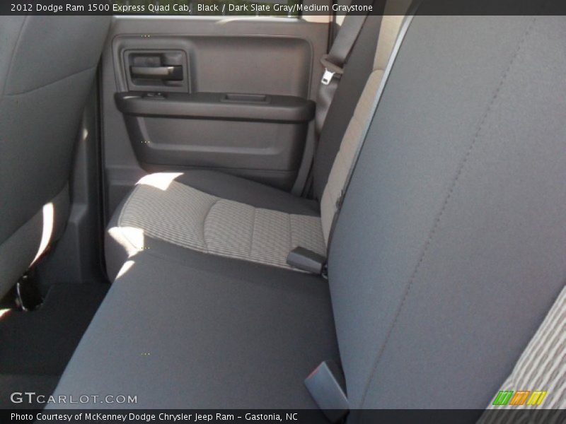 Black / Dark Slate Gray/Medium Graystone 2012 Dodge Ram 1500 Express Quad Cab