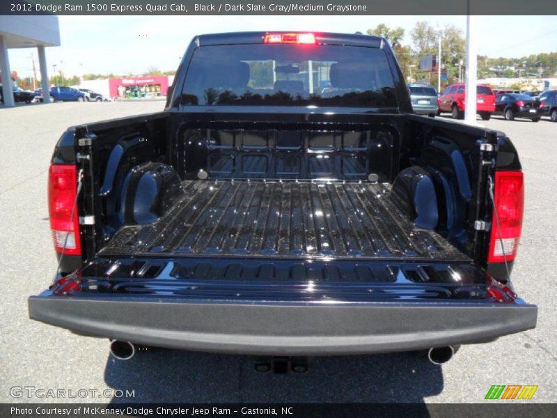 Black / Dark Slate Gray/Medium Graystone 2012 Dodge Ram 1500 Express Quad Cab