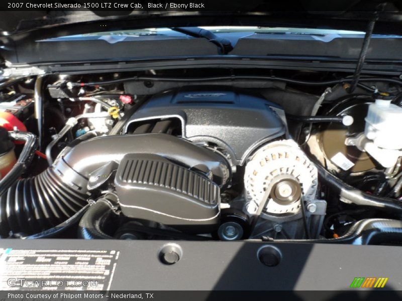 Black / Ebony Black 2007 Chevrolet Silverado 1500 LTZ Crew Cab