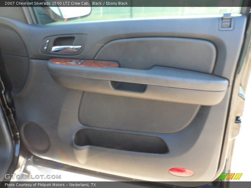 Black / Ebony Black 2007 Chevrolet Silverado 1500 LTZ Crew Cab