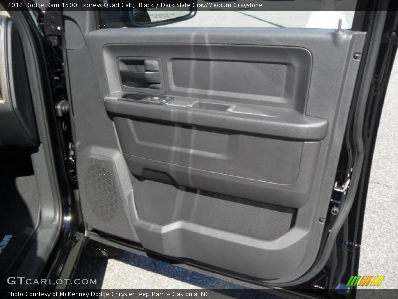 Black / Dark Slate Gray/Medium Graystone 2012 Dodge Ram 1500 Express Quad Cab