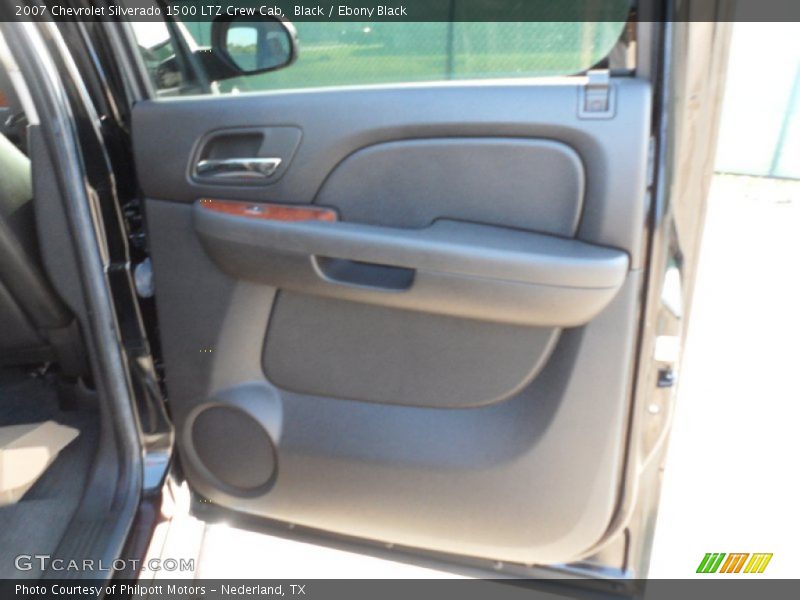 Black / Ebony Black 2007 Chevrolet Silverado 1500 LTZ Crew Cab