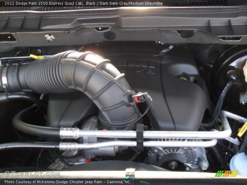 Black / Dark Slate Gray/Medium Graystone 2012 Dodge Ram 1500 Express Quad Cab