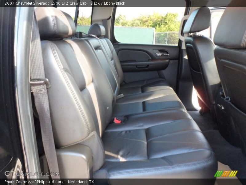 Black / Ebony Black 2007 Chevrolet Silverado 1500 LTZ Crew Cab