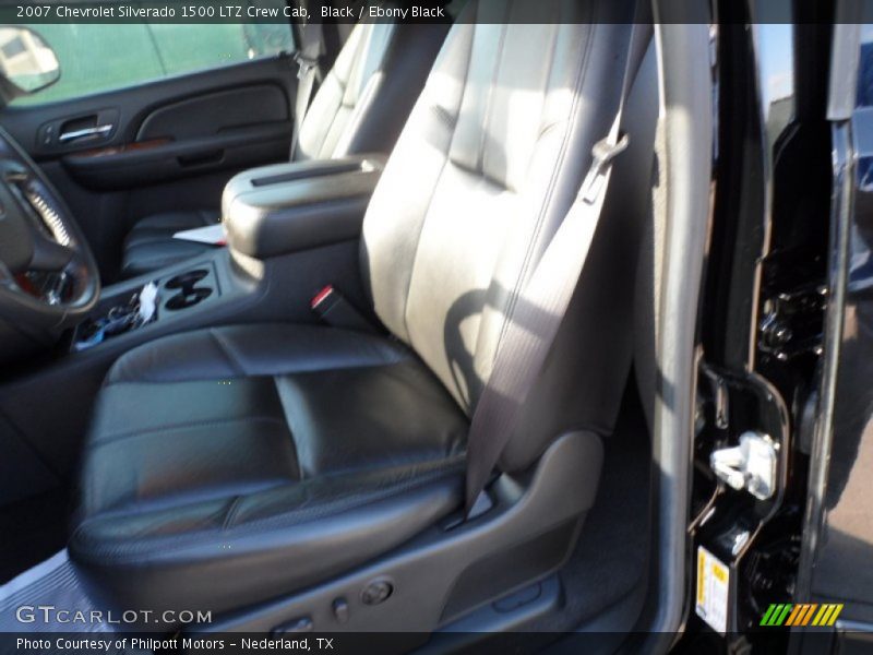 Black / Ebony Black 2007 Chevrolet Silverado 1500 LTZ Crew Cab