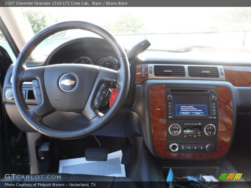 Black / Ebony Black 2007 Chevrolet Silverado 1500 LTZ Crew Cab