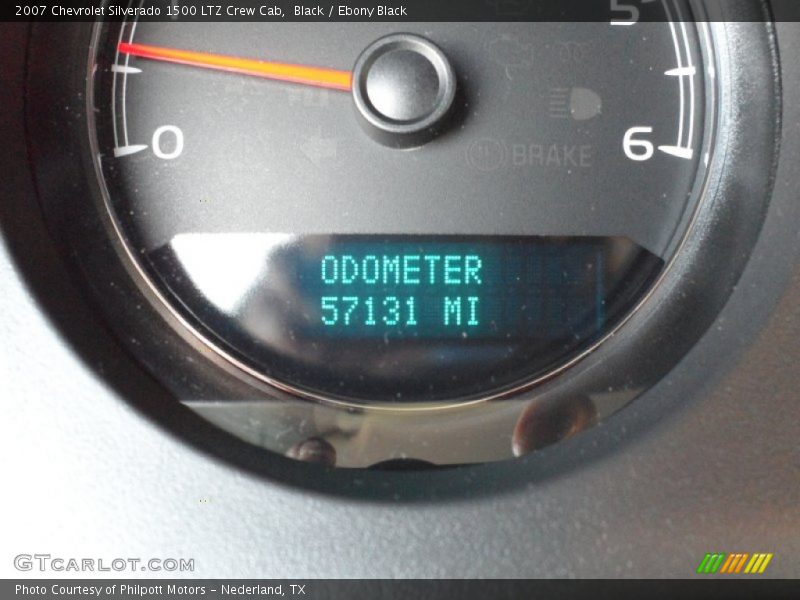 Black / Ebony Black 2007 Chevrolet Silverado 1500 LTZ Crew Cab