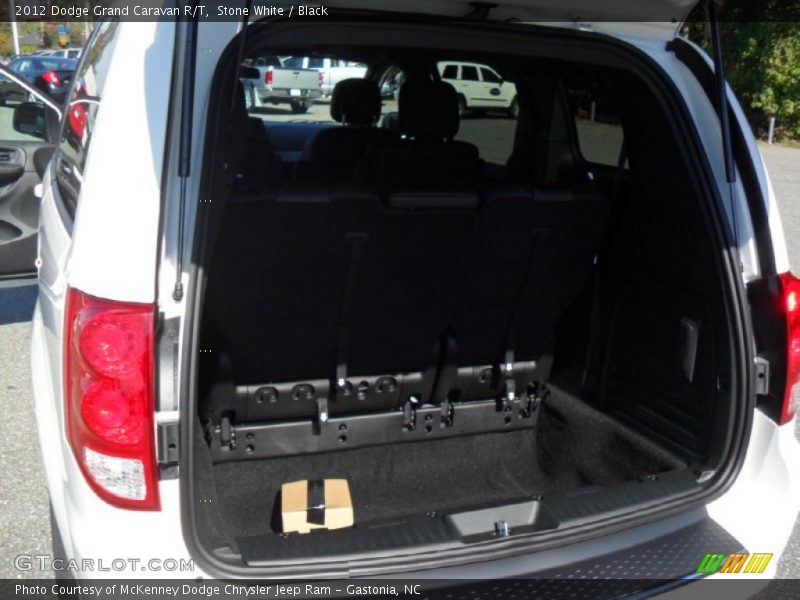 Stone White / Black 2012 Dodge Grand Caravan R/T