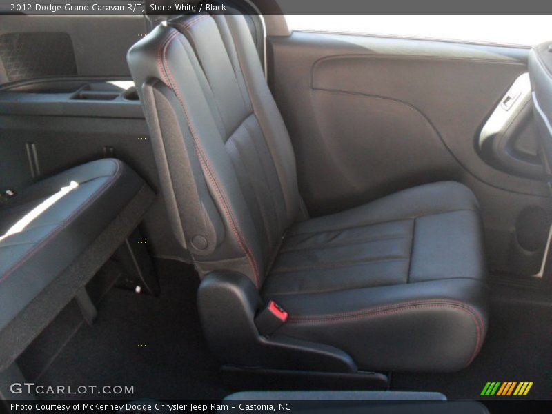 Stone White / Black 2012 Dodge Grand Caravan R/T