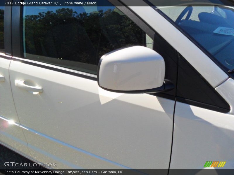 Stone White / Black 2012 Dodge Grand Caravan R/T