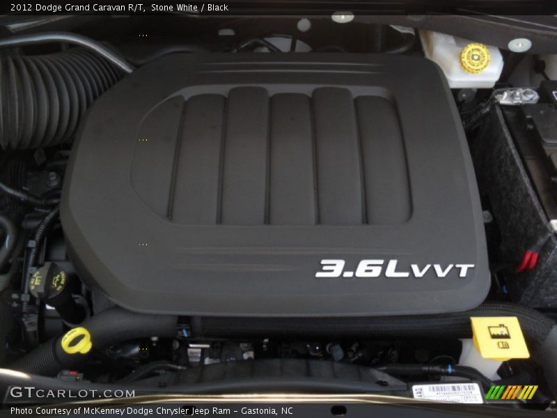  2012 Grand Caravan R/T Engine - 3.6 Liter DOHC 24-Valve VVT Pentastar V6