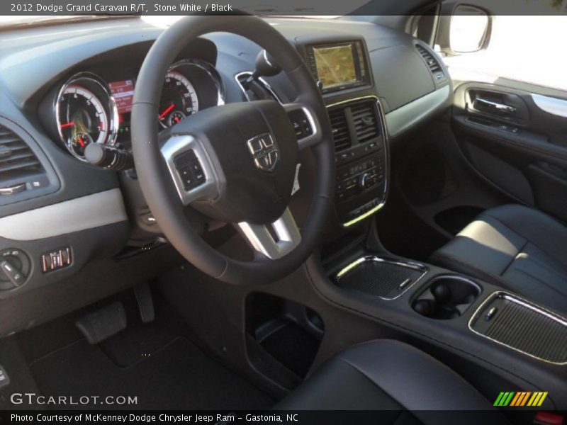 Black Interior - 2012 Grand Caravan R/T 