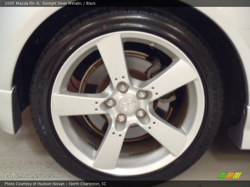 Sunlight Silver Metallic / Black 2005 Mazda RX-8