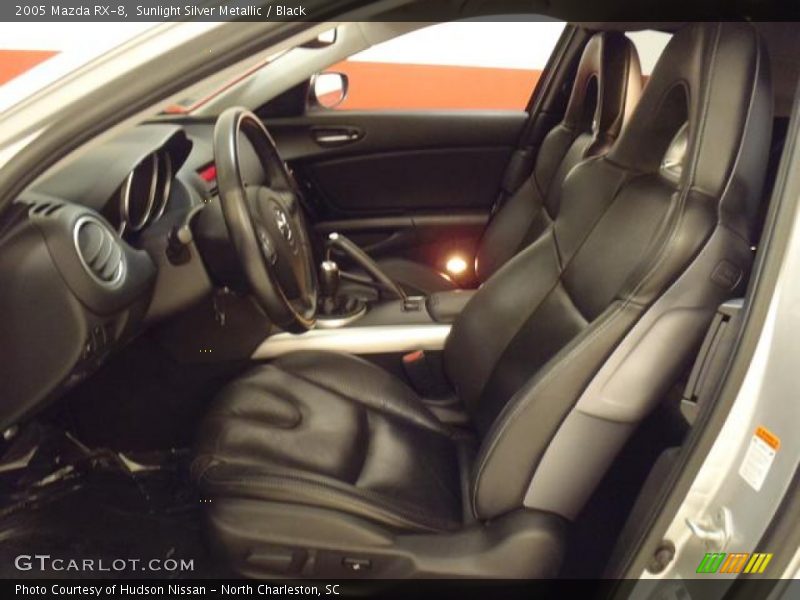 Sunlight Silver Metallic / Black 2005 Mazda RX-8