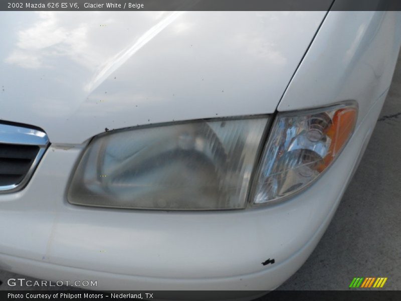 Glacier White / Beige 2002 Mazda 626 ES V6