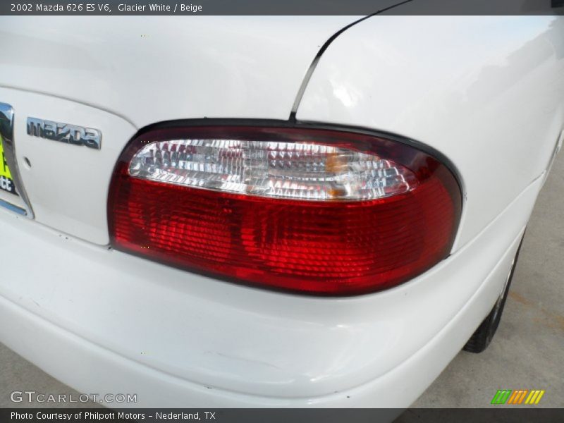 Glacier White / Beige 2002 Mazda 626 ES V6