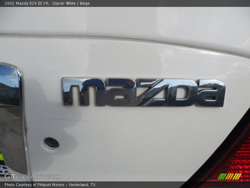 Glacier White / Beige 2002 Mazda 626 ES V6