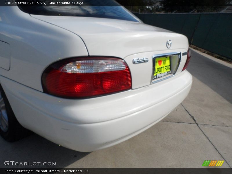 Glacier White / Beige 2002 Mazda 626 ES V6