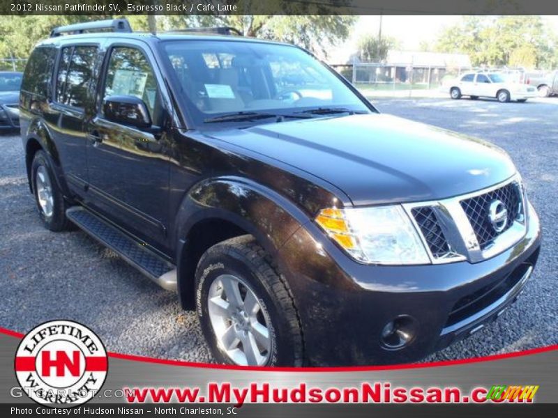 Espresso Black / Cafe Latte 2012 Nissan Pathfinder SV