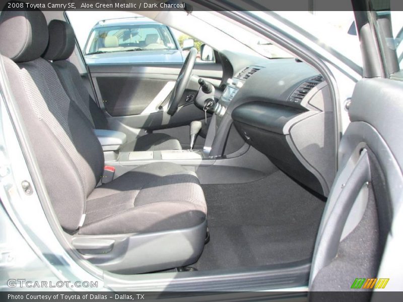 Aloe Green Metallic / Dark Charcoal 2008 Toyota Camry SE