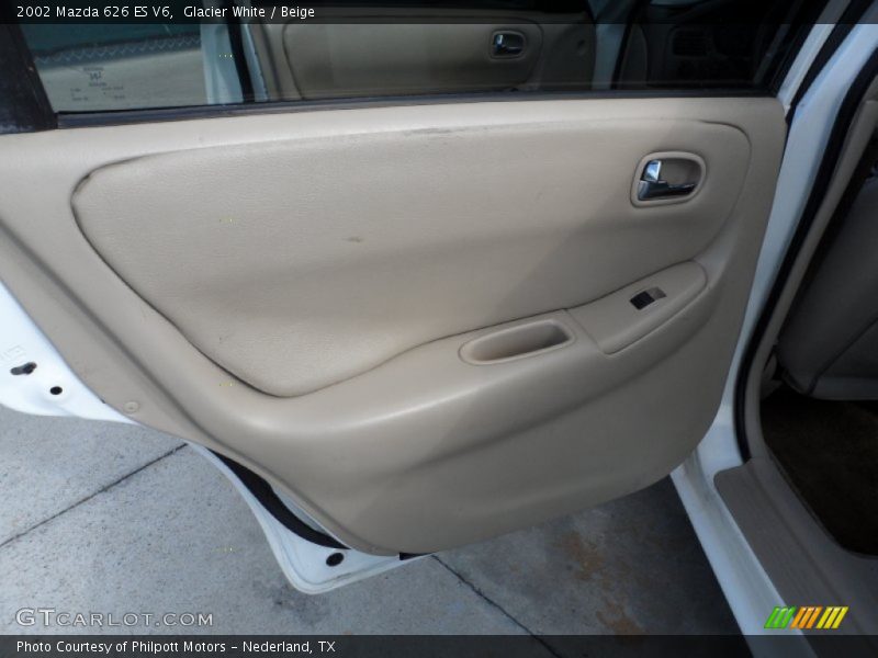 Glacier White / Beige 2002 Mazda 626 ES V6
