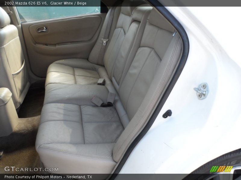 Glacier White / Beige 2002 Mazda 626 ES V6