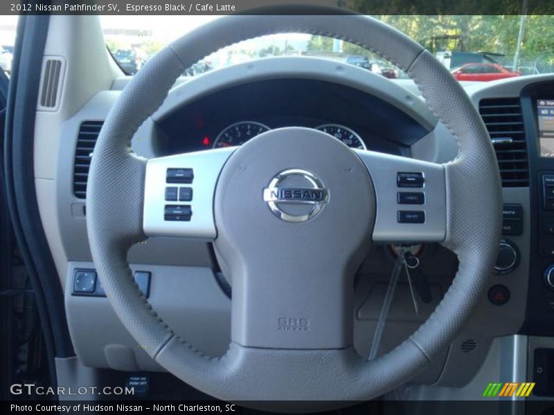 Espresso Black / Cafe Latte 2012 Nissan Pathfinder SV