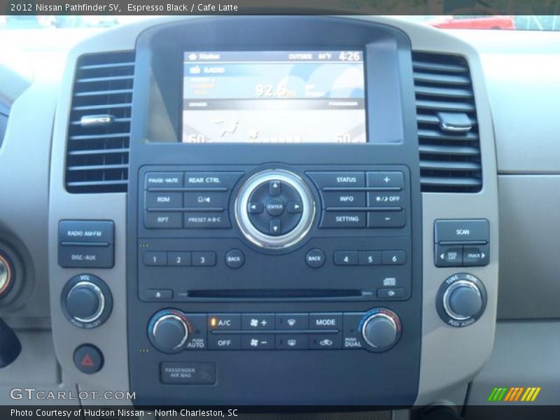 Espresso Black / Cafe Latte 2012 Nissan Pathfinder SV