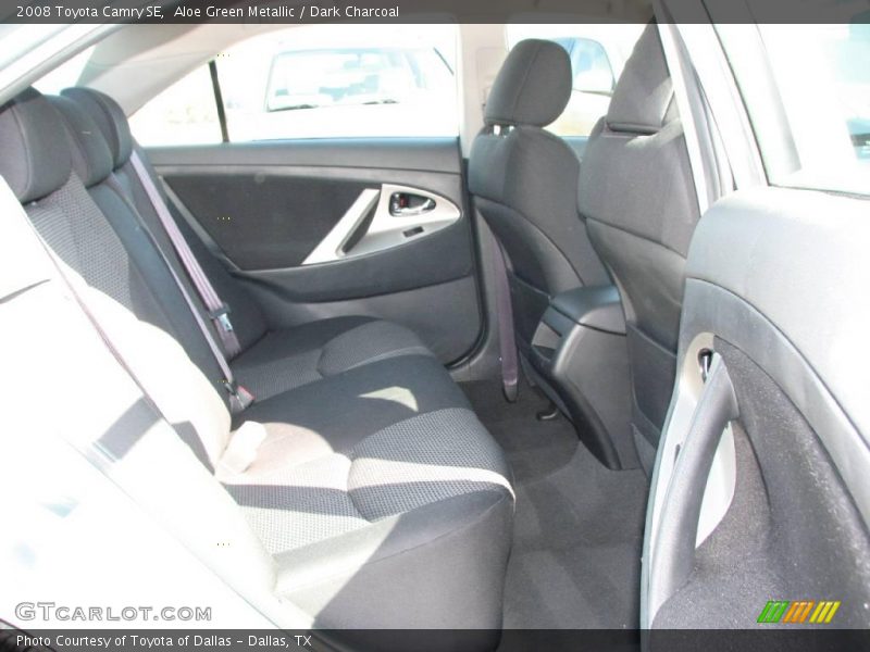 Aloe Green Metallic / Dark Charcoal 2008 Toyota Camry SE