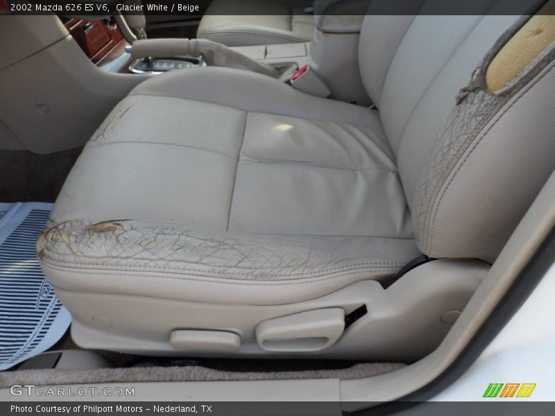 Glacier White / Beige 2002 Mazda 626 ES V6