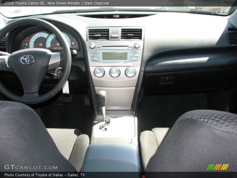 Aloe Green Metallic / Dark Charcoal 2008 Toyota Camry SE