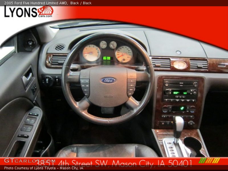 Black / Black 2005 Ford Five Hundred Limited AWD