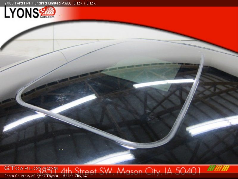 Black / Black 2005 Ford Five Hundred Limited AWD