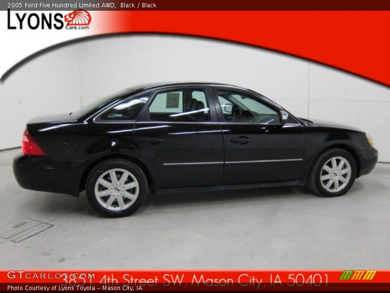 Black / Black 2005 Ford Five Hundred Limited AWD