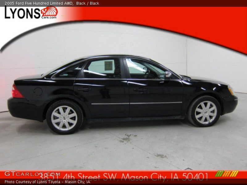 Black / Black 2005 Ford Five Hundred Limited AWD