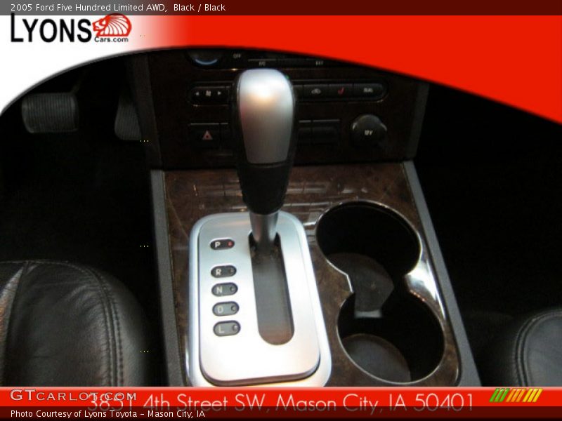 Black / Black 2005 Ford Five Hundred Limited AWD