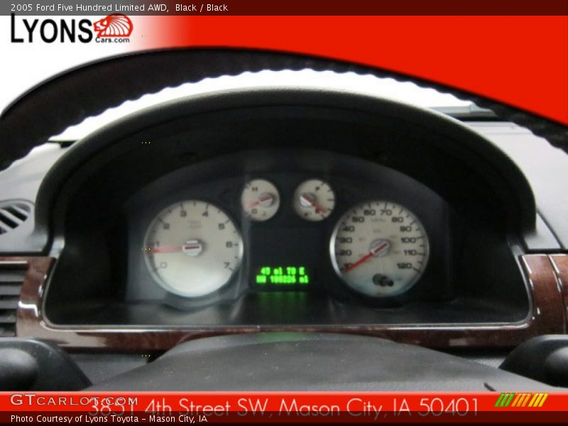 Black / Black 2005 Ford Five Hundred Limited AWD
