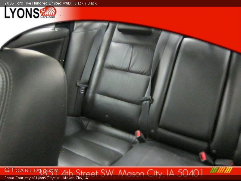 Black / Black 2005 Ford Five Hundred Limited AWD