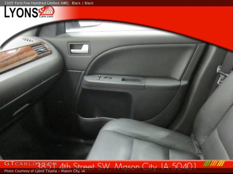 Black / Black 2005 Ford Five Hundred Limited AWD