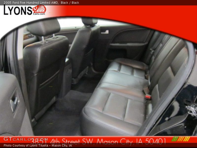Black / Black 2005 Ford Five Hundred Limited AWD