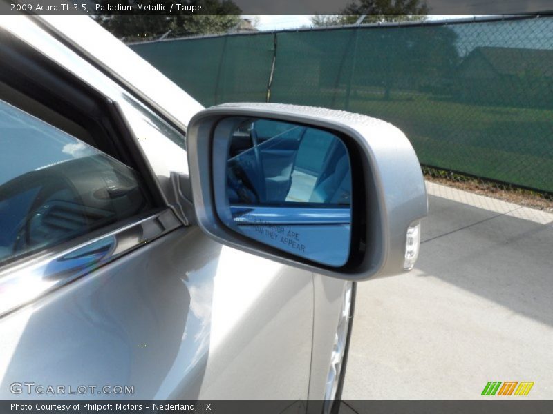 Palladium Metallic / Taupe 2009 Acura TL 3.5