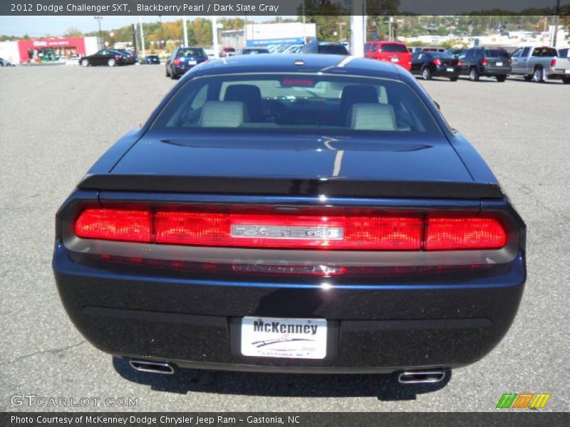 Blackberry Pearl / Dark Slate Gray 2012 Dodge Challenger SXT