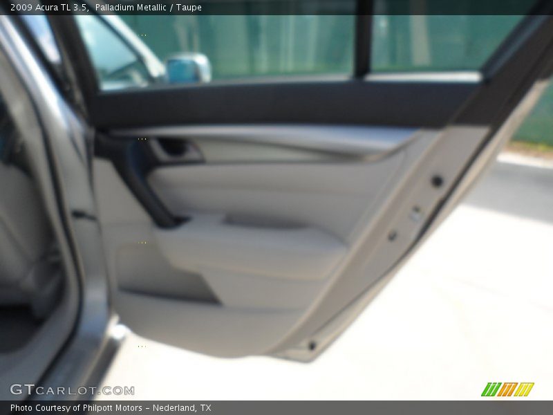 Palladium Metallic / Taupe 2009 Acura TL 3.5