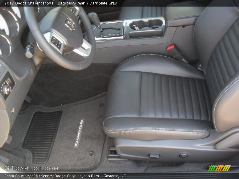 Blackberry Pearl / Dark Slate Gray 2012 Dodge Challenger SXT