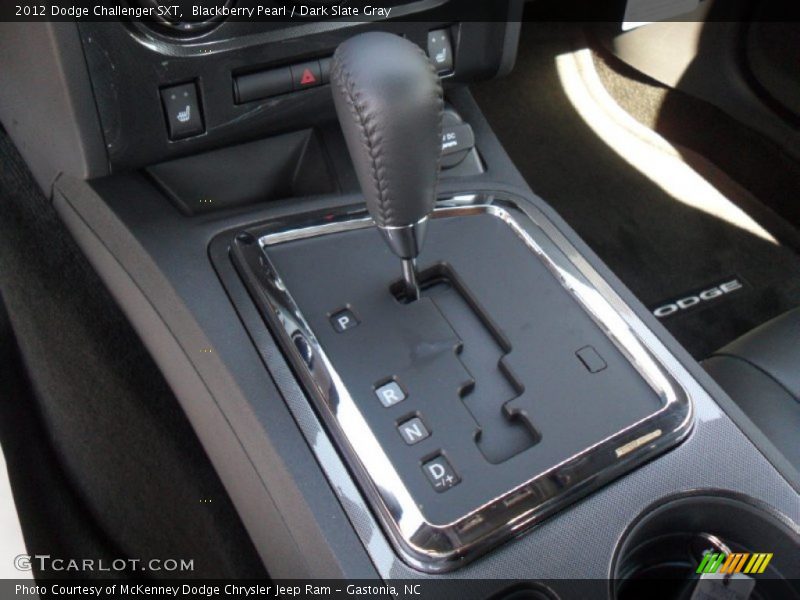 Blackberry Pearl / Dark Slate Gray 2012 Dodge Challenger SXT