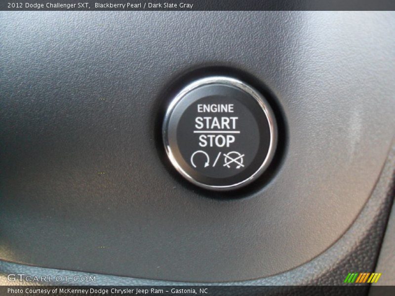 Blackberry Pearl / Dark Slate Gray 2012 Dodge Challenger SXT