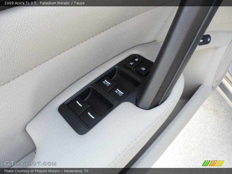 Palladium Metallic / Taupe 2009 Acura TL 3.5